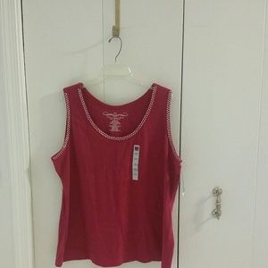 Dark Pink Tank Top